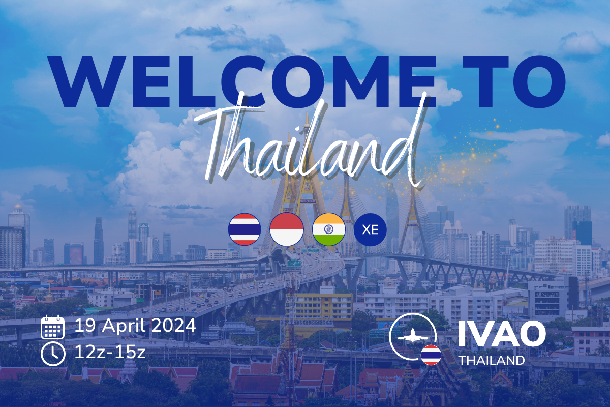 [19 APR | 12z - 15z] [TH+ID+IN+XE] Welcome to Thailand